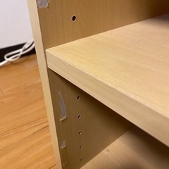 カラーボックス　無料　剥がれ跡ありの画像