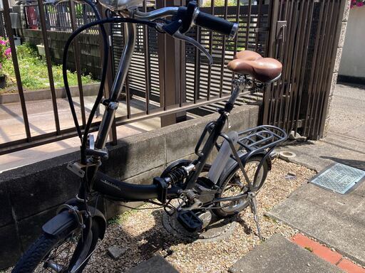 折りたたみ　電動アシスト自転車　モペット　走行問題なし