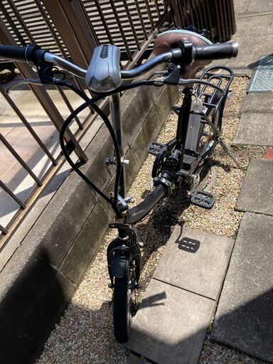 折りたたみ　電動アシスト自転車　モペット　走行問題なし