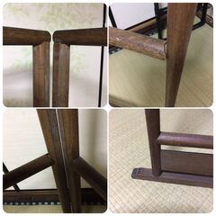 昭和レトロ　和家具　木製衣裄　衣紋掛け　着物掛けの画像