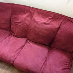 赤ソファー　月末まで