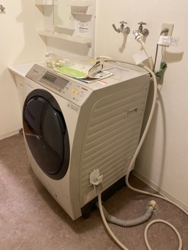 Panasonic　10kgドラム洗濯機　NA-VX7700L 2016年製造