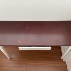 シンプル 省スペース 幅120cm 在宅勤務 リモート 勉強机の画像