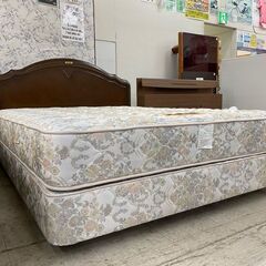 【愛品館 江戸川店】SIMMONS クイーンベッド ID:153-018032-007の画像