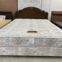 【愛品館 江戸川店】SIMMONS クイーンベッド ID:153-018032-007の画像