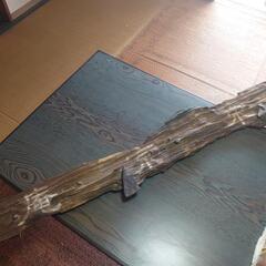 大正時代のそば屋の看板　木製