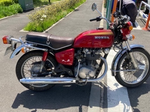 ホンダ CB500T レストアベース
