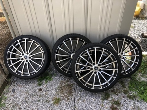 BADX ロクサーニ632 19インチ　タイヤバリ溝