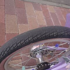 プリンセスソフィア自転車☆中古☆16インチ  補助輪ありの画像