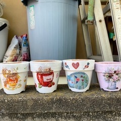 植木鉢 リメ鉢 リメイク 2.5号鉢
