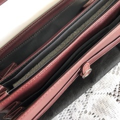 美品‼︎   Ostrich Leader   長財布　袋入り　おすすめ　お買得‼︎   現品限り‼︎の画像
