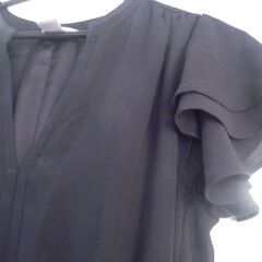 H&M　黒ワンピースの画像