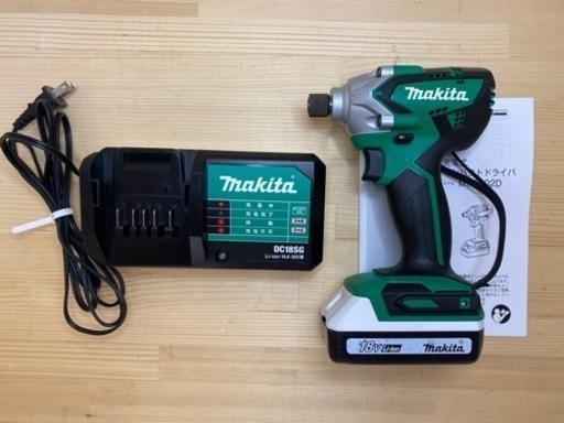 中古 マキタ　MTD002D 18V 充電式インパクトドライバー