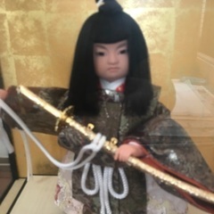 五月人形 ガラスケース付き 7号 祝太刀 こどもの日の画像