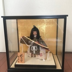 五月人形 ガラスケース付き 7号 祝太刀 こどもの日