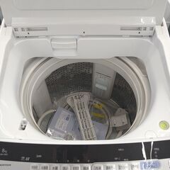 洗濯機 日立 BW-V80C 8㎏ 2019年製 KJ516