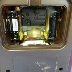 お値下げ！CITIZEN 置時計 クリスタル回転飾り 4SG756 QUARTZ ダークブラウン シチズン 時計 西岡店の画像