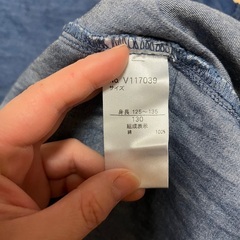 130cmワンピースの画像