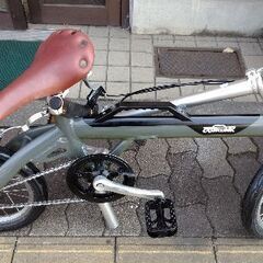 LOG OUTRUNK[ログ アウトランク]14吋 折り畳み自転車 アルミ