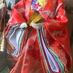 夫婦の「琉球人形」の画像