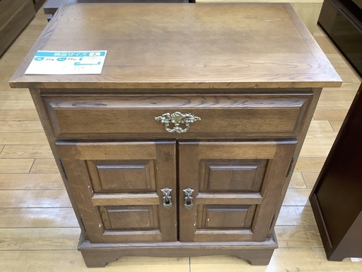 karimoku アンティークキャビネット　ブラウン　キズ有り