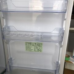 22H065 美品 ジY SHARP シャープ 280L 2ドア冷蔵庫 SJ-PD28G-W
