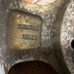 155/65/13 スタッドレスタイヤ　ホイール付　お譲りしますの画像