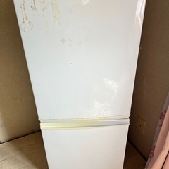【無料】シャープ SHARP SJ-D14A-W 冷蔵庫 137L