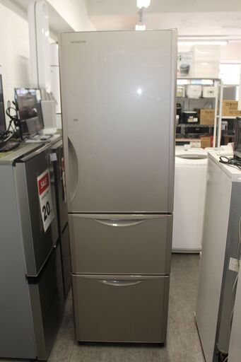 ★特別価格  美品！★HITACHI 日立 冷凍冷蔵庫 (R-S3200HV-XN) 315L 18年製 3ドア★大田区、品川区 配送・設置無料★店頭取引歓迎