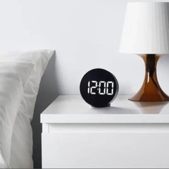 【譲渡先決まりました】IKEA アラームクロック プルゲット 1...