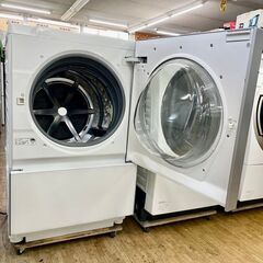 美品【 Panasonic 】パナソニック 洗濯10.0㎏/乾燥3.0㎏ ドラム式洗濯機 キューブル タッチパネル 温水泡洗浄搭載 NA-VG1100Rの画像