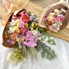 華やかブーケ　スワッグ　tjの画像