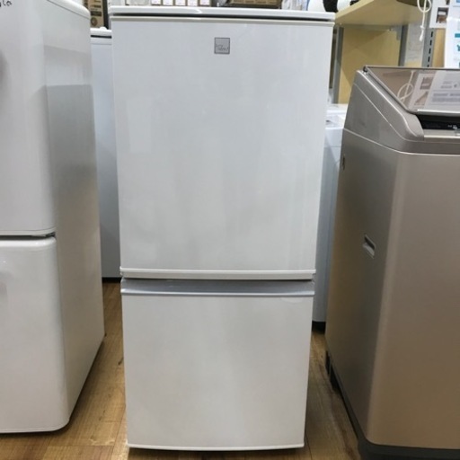 【冷凍冷蔵庫】　SHARP 137L 2016年製
