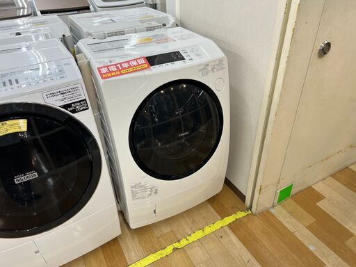 1年保証　TOSHIBA　ドラム式洗濯乾燥機　9.0kg【トレファク岸和田店】