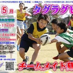 タグラグビー体験メンバー募集