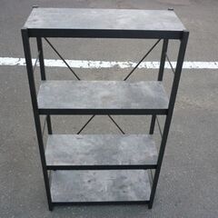 ☆本棚 ブックシェルフ 幅600mm 奥行 280㎜ 高さ1080mm 書棚 ラック 4段 札幌 北20条店の画像