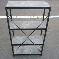 ☆本棚 ブックシェルフ 幅600mm 奥行 280㎜ 高さ1080mm 書棚 ラック 4段 札幌 北20条店の画像