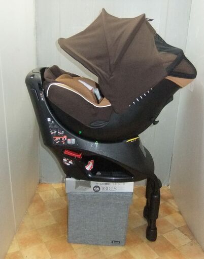 綺麗/エールベベ・クルットNT2プラウド/新生児～４歳頃/回転/日除け/洗濯済み