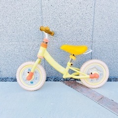 【中古】アンパンマン★補助なし子供自転車★ストライダー