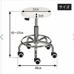 ネイルチェア　(ブラック)の画像