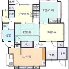 なんと二世帯セット賃料‼️6LDK+3DK貸家になります‼️ジモ...