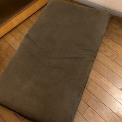 無印良品　MUJI 座椅子　一人用ソファー　2個セット　カバー付きの画像