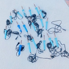 【中古】はんだごて　１８本セット