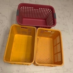 コンテナ　収納箱　ミカン箱の画像