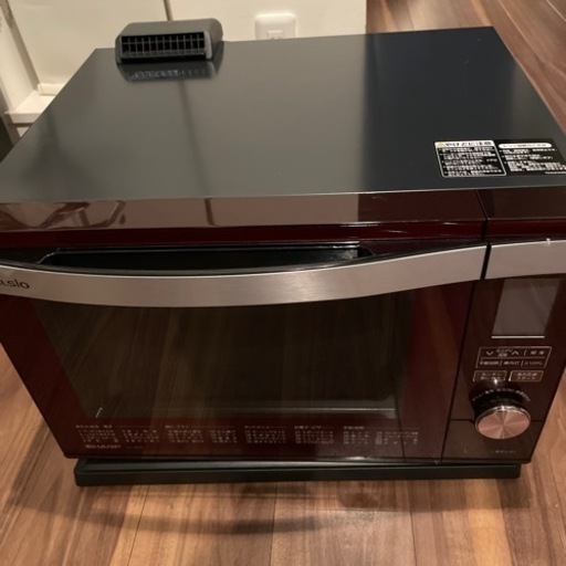美品❗️ヘルシオ　オーブンレンジ　AX-MX3-R