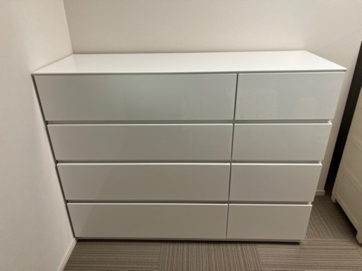 ニトリ　ローチェスト（ホワイト）