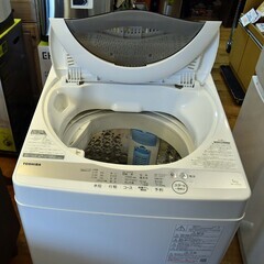 ○未使用！！○東芝 AW-5G9 5.0kg 全自動 洗濯機 5kg