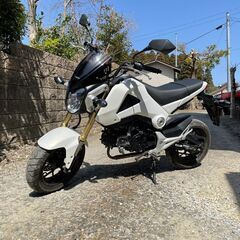 低走行　ホンダ グロム JC61 GROM 宮崎 フルエキマフラー