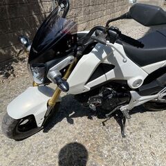 低走行　ホンダ グロム JC61 GROM 宮崎 フルエキマフラーの画像