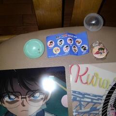 値下げ　くら寿司　名探偵コナン ハロウィンの花嫁　クリアファイル　安室透 降谷零 　２枚＋缶バッチつきの画像